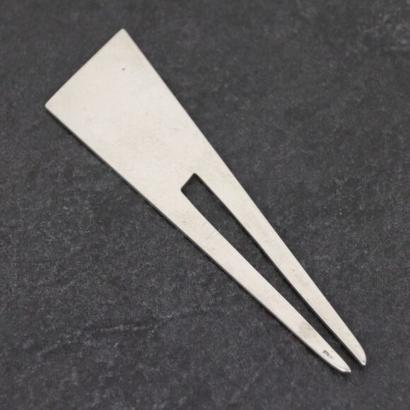 Vintage 21.1 Gram Sterling Silver 925 Hors D'Oeuvres Pick Fork - Picture 9 of 13